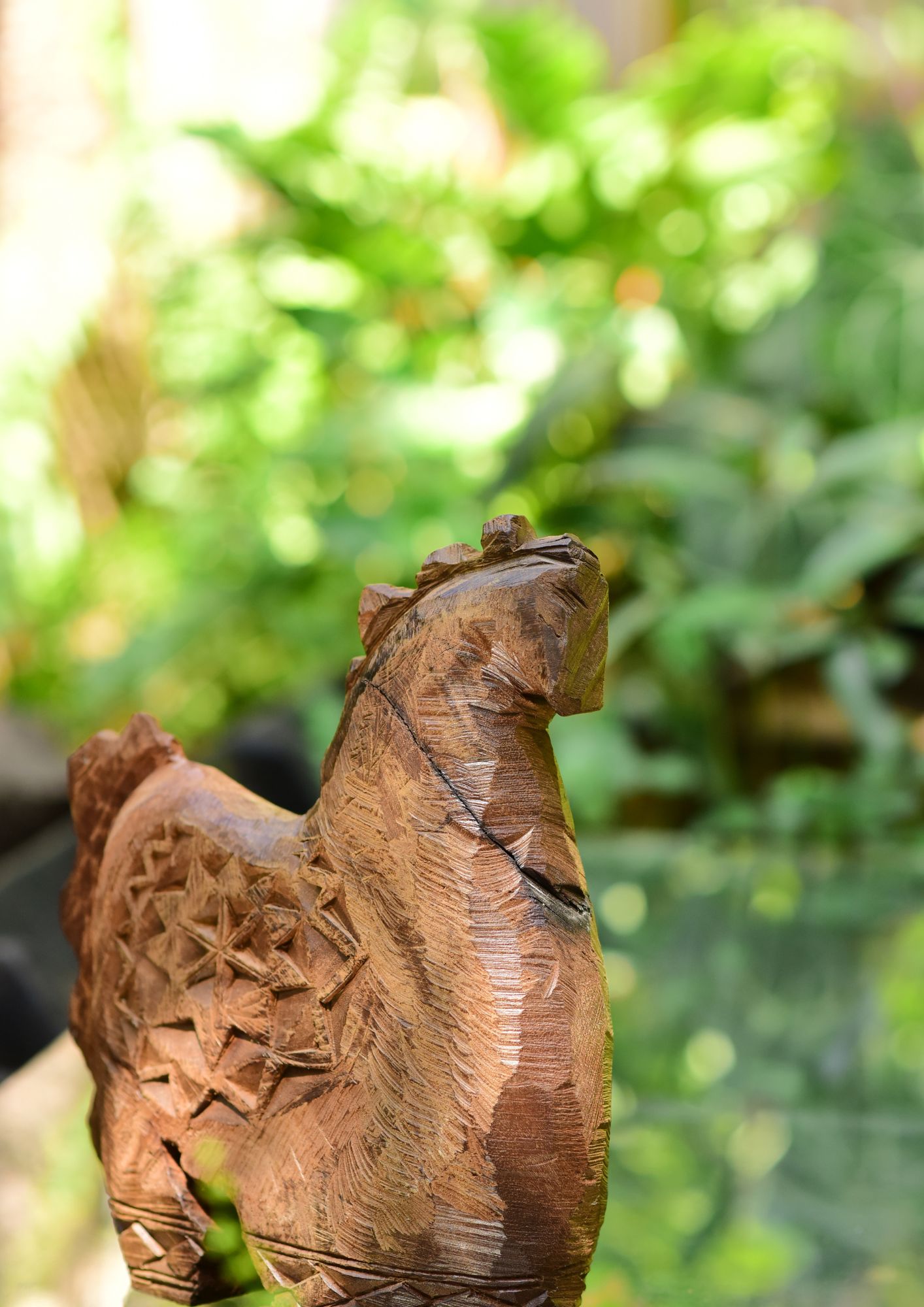 Ngựa Gỗ Decor – Raw Wood Sculpture - Ảnh 2